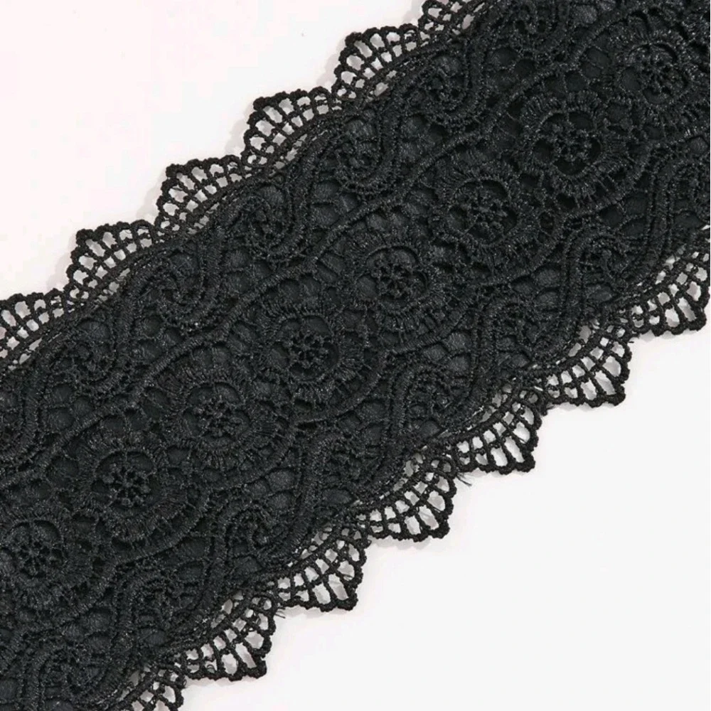 Corset Lace wide waist belt S/M/L faux leather Obi whimsigoth Goth dark romantic